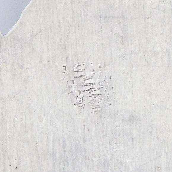 Vintage Sterling Silver 950 Openwork Frame Leopard Jasper Pendant - Picture 6 of 8